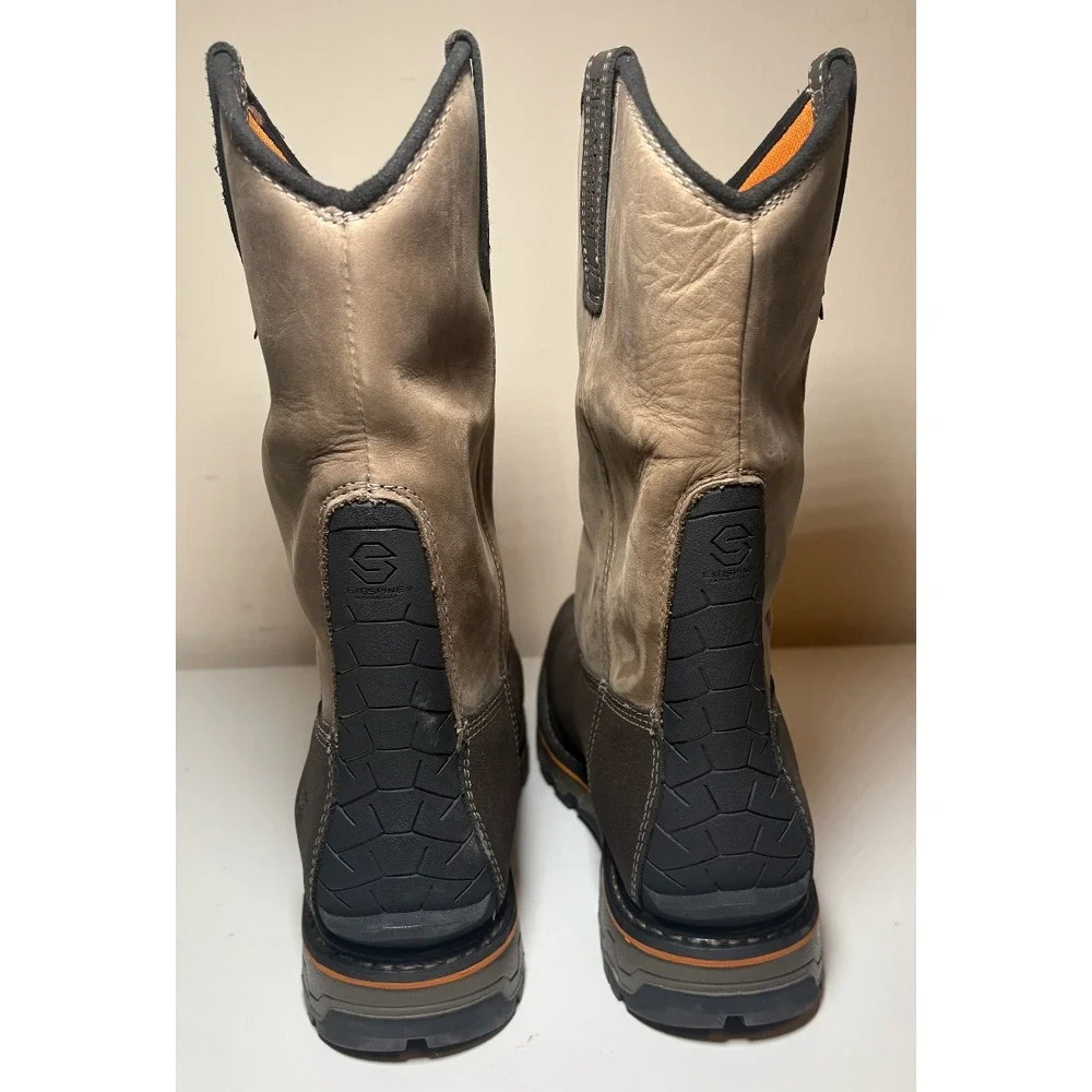 Timberland PRO True Grit Waterproof Work Boots |  Brown | Men's Size 13 - Picture 6 of 11